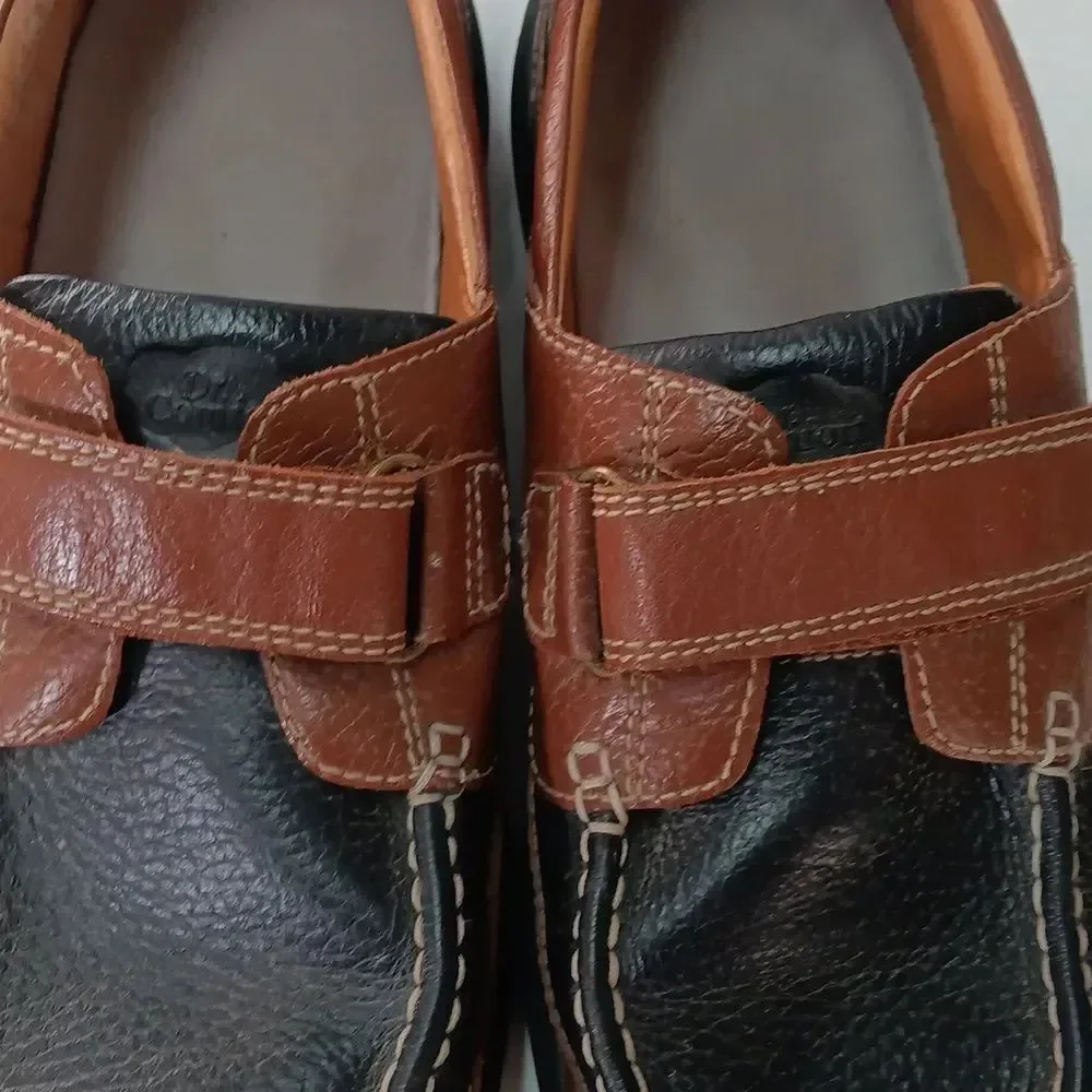 Dr. Comfort Men's Mike Casual Boat Therapeutic Diabetic Leather Shoes Size 13 W